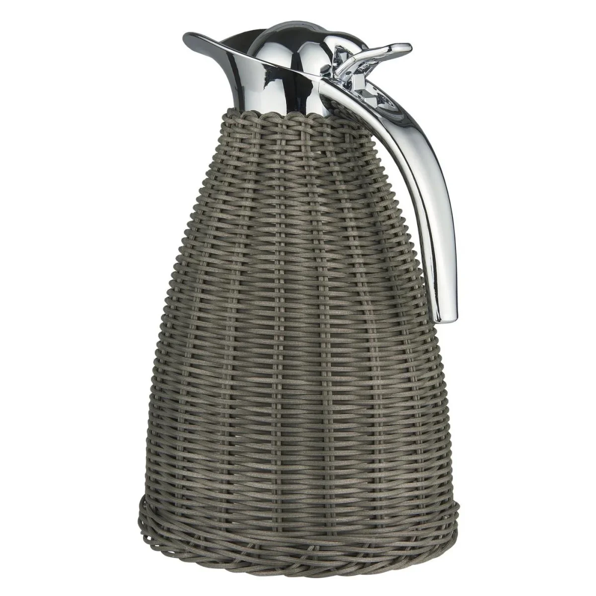 Ib Laursen - Termokande i Grå Polyrattan Flet 1500 ml - Billede 3