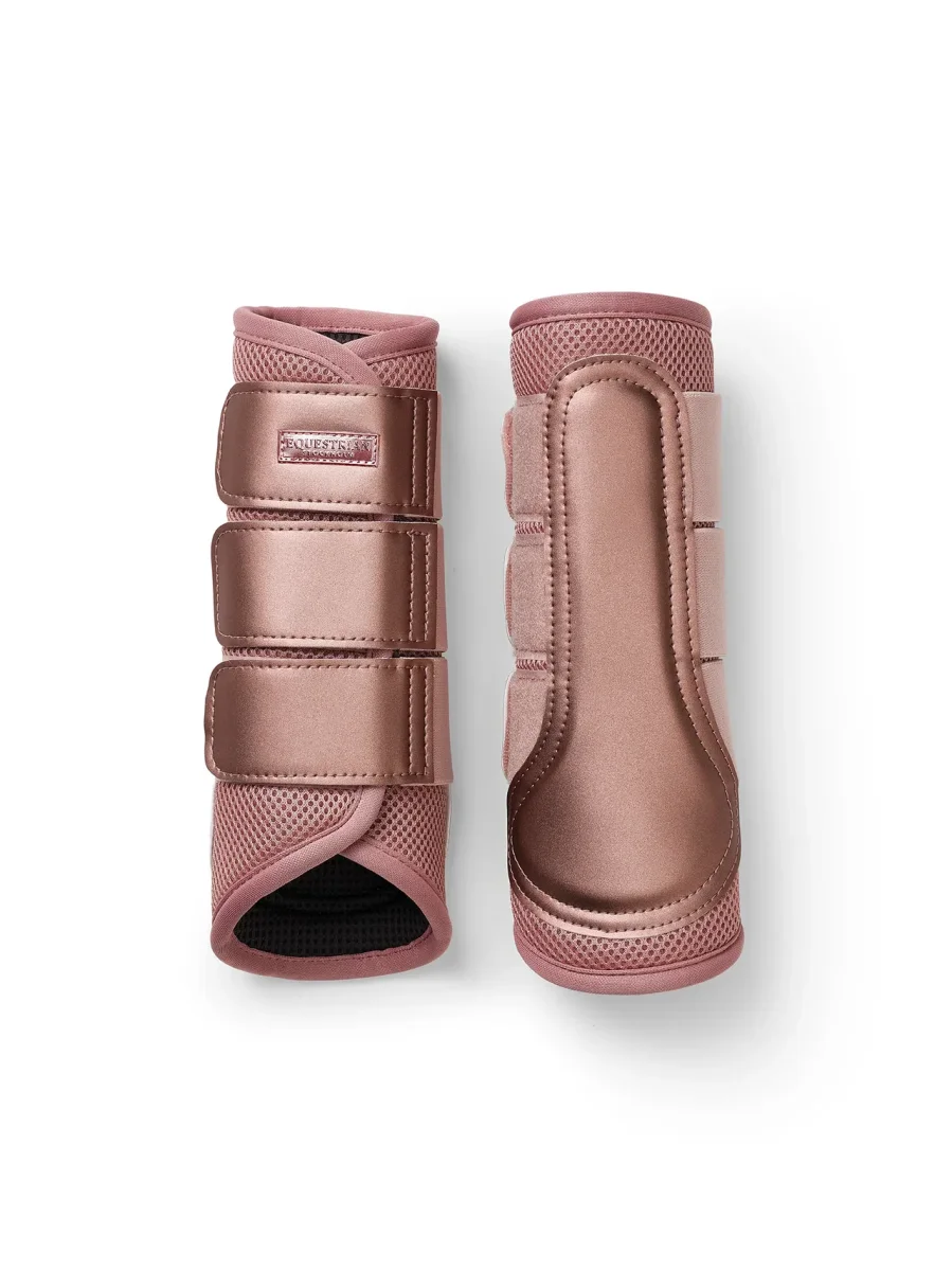 Equestrian Stockholm gamacher Mesh Brushing Boots- Midsummer blush - Billede 2