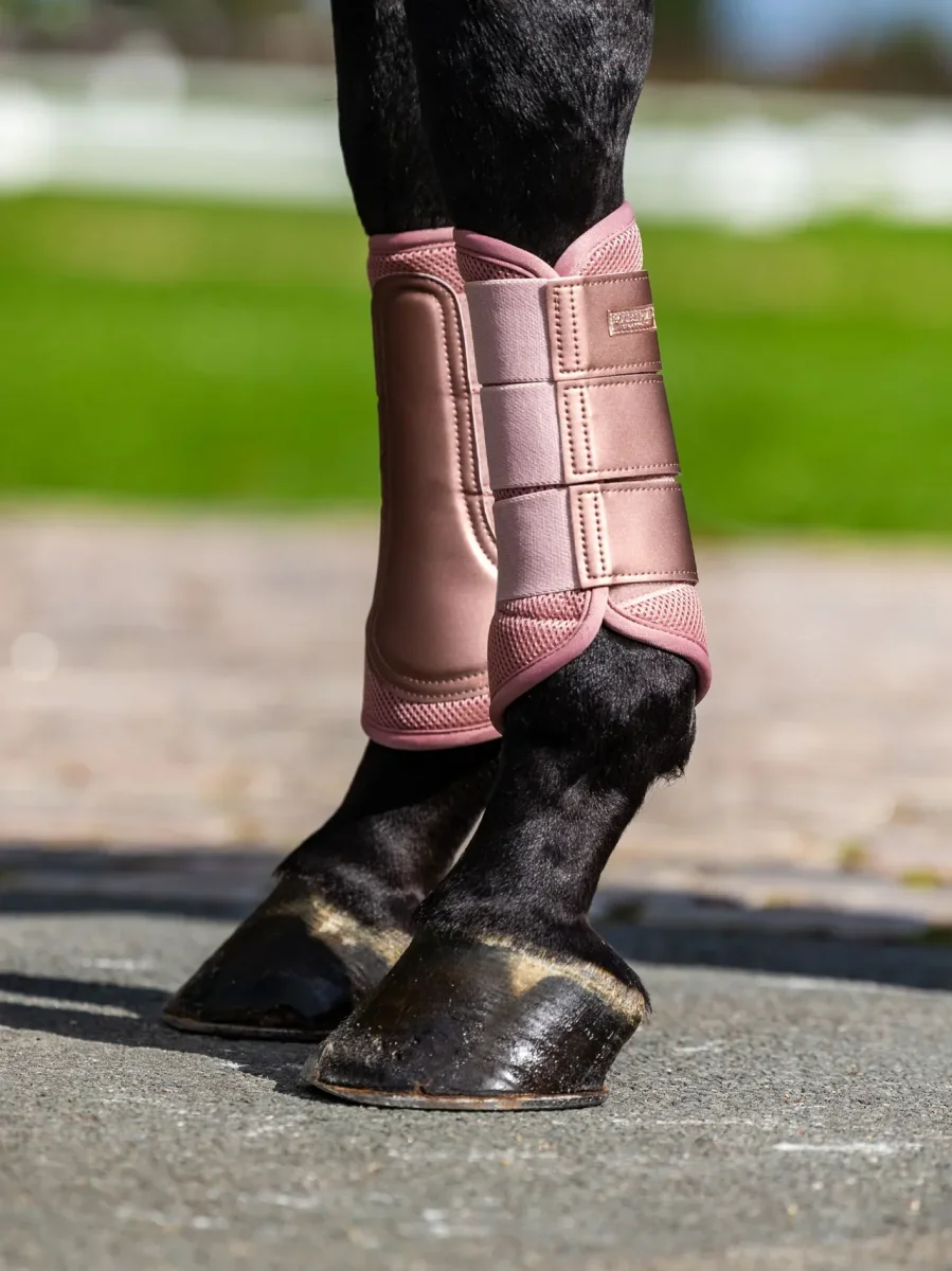 Equestrian Stockholm gamacher Mesh Brushing Boots- Midsummer blush - Billede 3