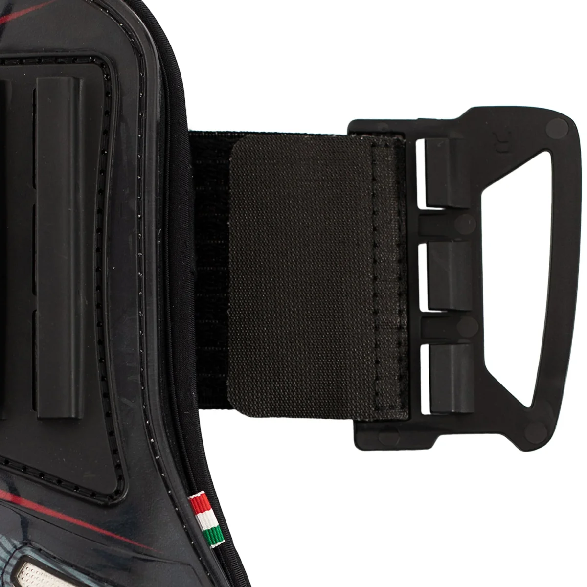 Serigr Opera Front Horse Boots Gel Lined - Black/Red - Billede 6