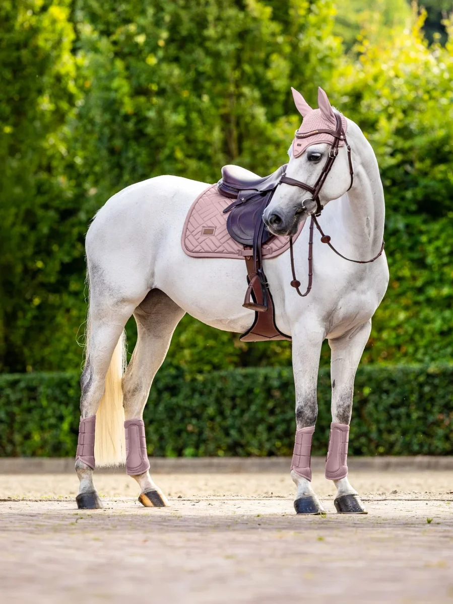 Equestrian Stockholm gamacher Mesh Brushing Boots- Midsummer blush - Billede 5
