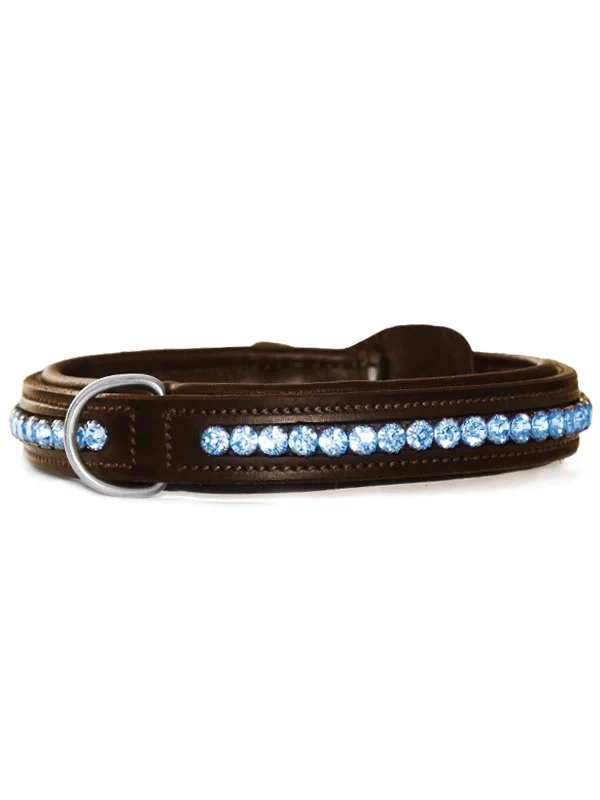 Equestrian Stockholm Hundehalsbånd - Parisian Blue - Billede 2