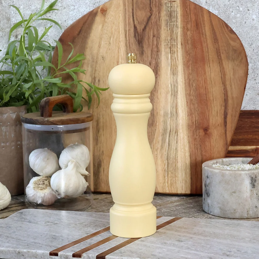 Chic Antique – Salt- & Peberkværn H20 cm i Honning - Billede 2
