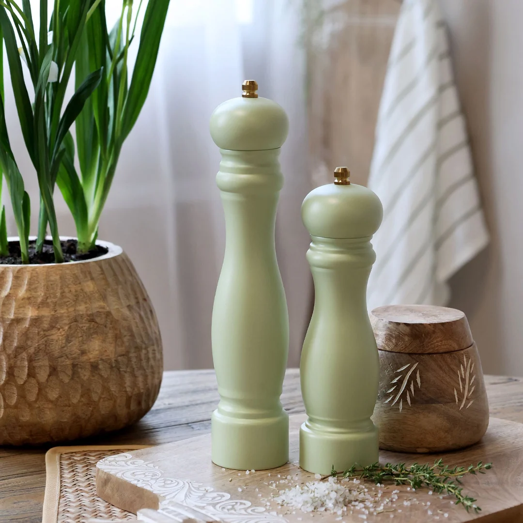 Chic Antique – Salt- & Peberkværn H26 cm i Verte - Billede 3