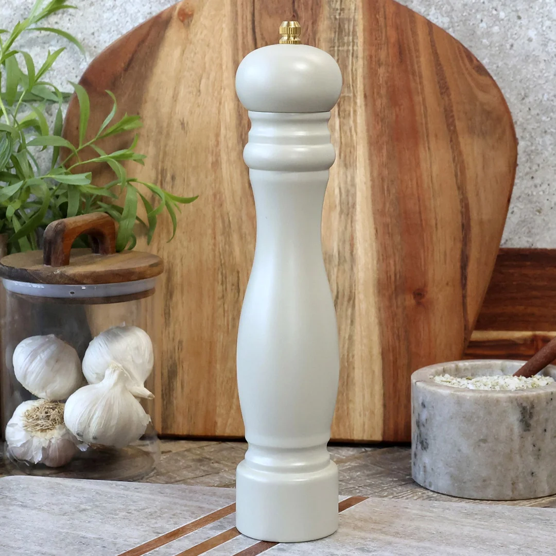 Chic Antique – Salt- & Peberkværn H26 cm i Latte - Billede 2