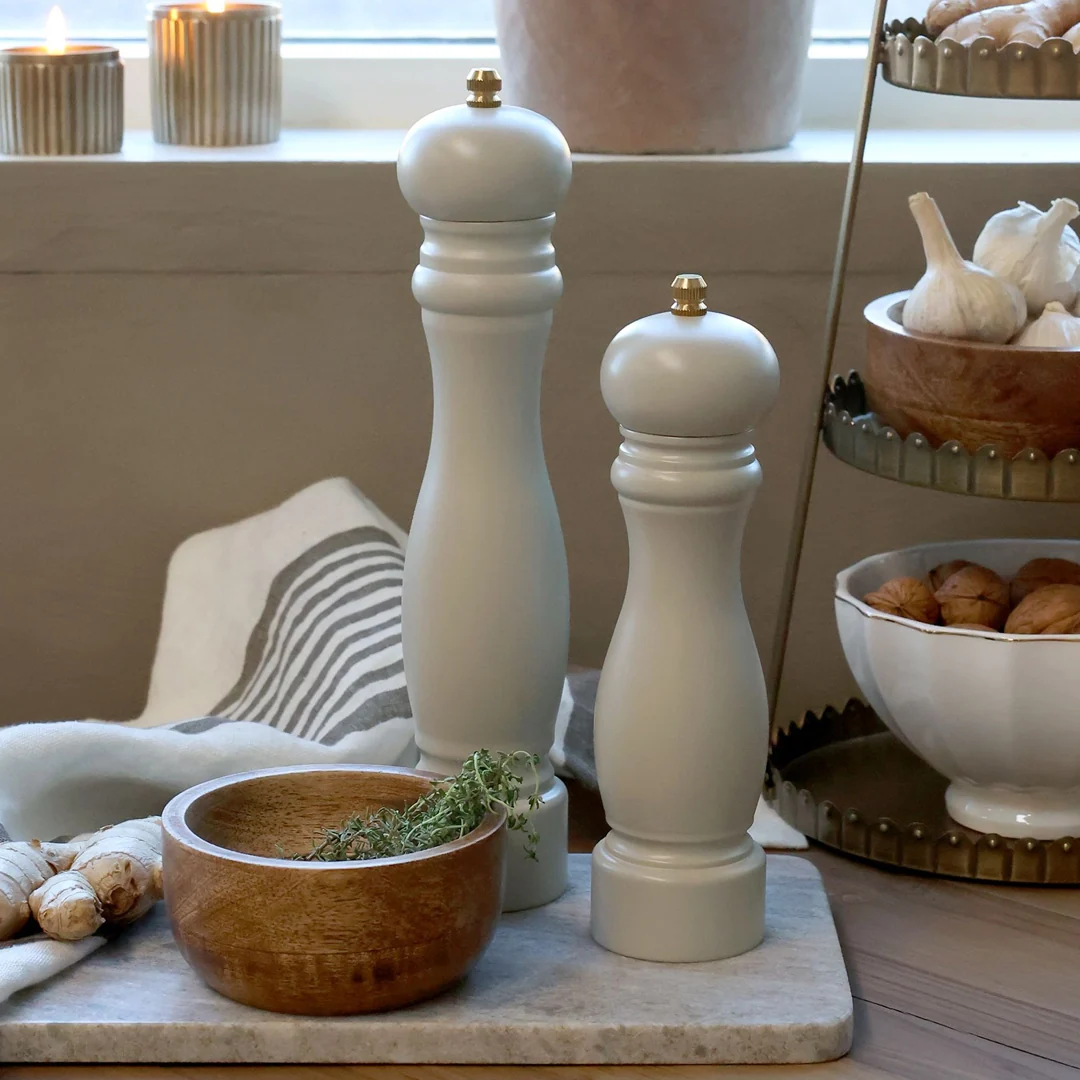 Chic Antique – Salt- & Peberkværn H26 cm i Latte - Billede 3